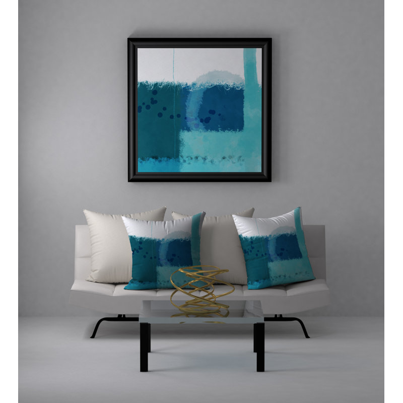 Coussin décoratif carrée sécuritaire, 18 po x 18 po