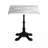 Patio Marble-Look Square Table-469217505