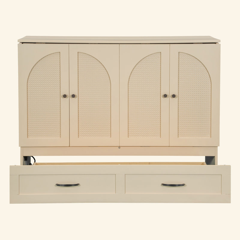 Murphy Bed With Large Drawers
