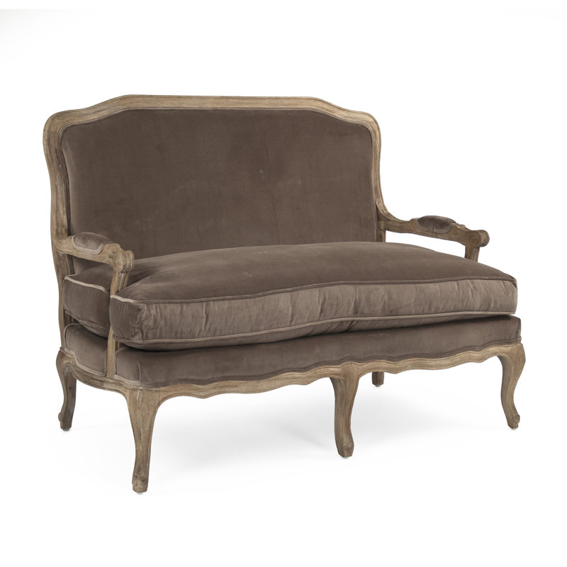 Bastille Velvet Settee
