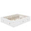 Grand lit plateforme avec 6 tiroirs-346571694