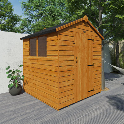 Tiger Wooden Overlap Apex Garden Shed