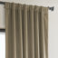 Rideaux en velours moelleux Matra pour chambre à coucher ‑ rideaux obscurcissants pour les fenêtres de salon, panneau simple-1630843105-1630843095