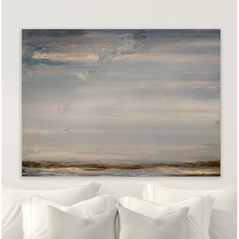 Breakers Print, 30" H x 40" W x 1.5" D, Wrapped Canvas