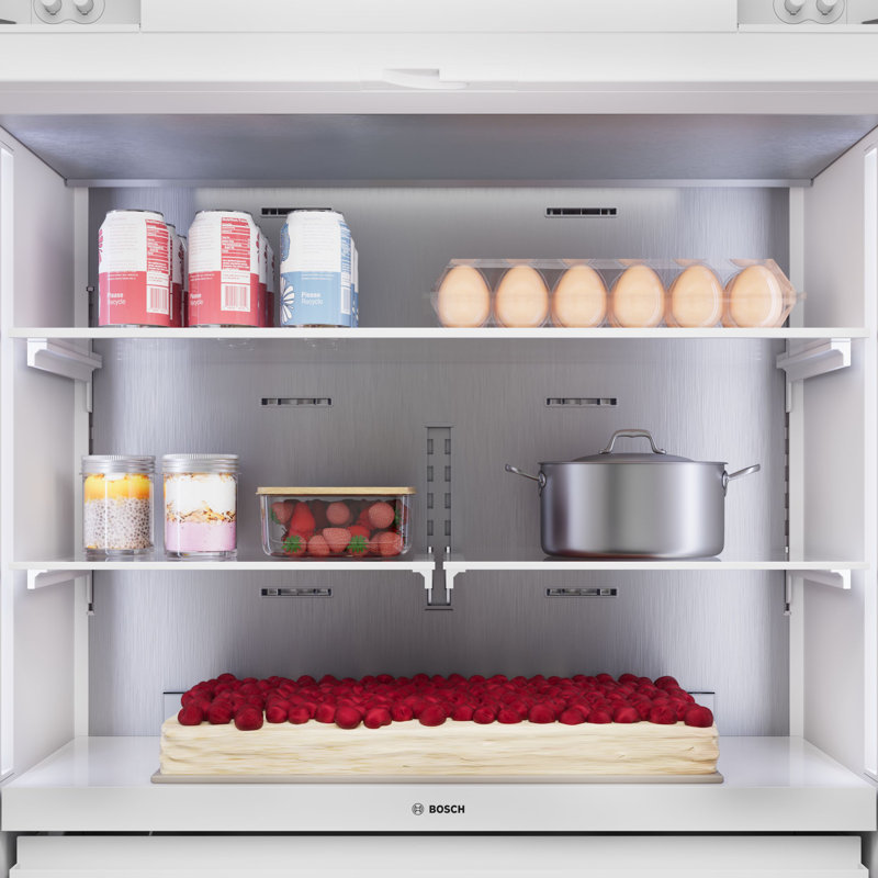 36" Benchmark® Built-In 2-Door Bottom Mount Fridge-Freezer Combination
