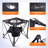 Square Metal Outdoor Folding Picnic Table