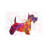 Scottish Terrier In Watercolour by Paul Rommer - Wrapped Canvas Painting-2073179948
