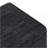 Fredrik - Square Pouf - Black-413020327