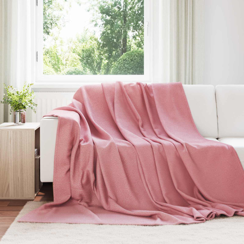 5.5-51 Throw Blanket, 270cm x 240cm, Pink