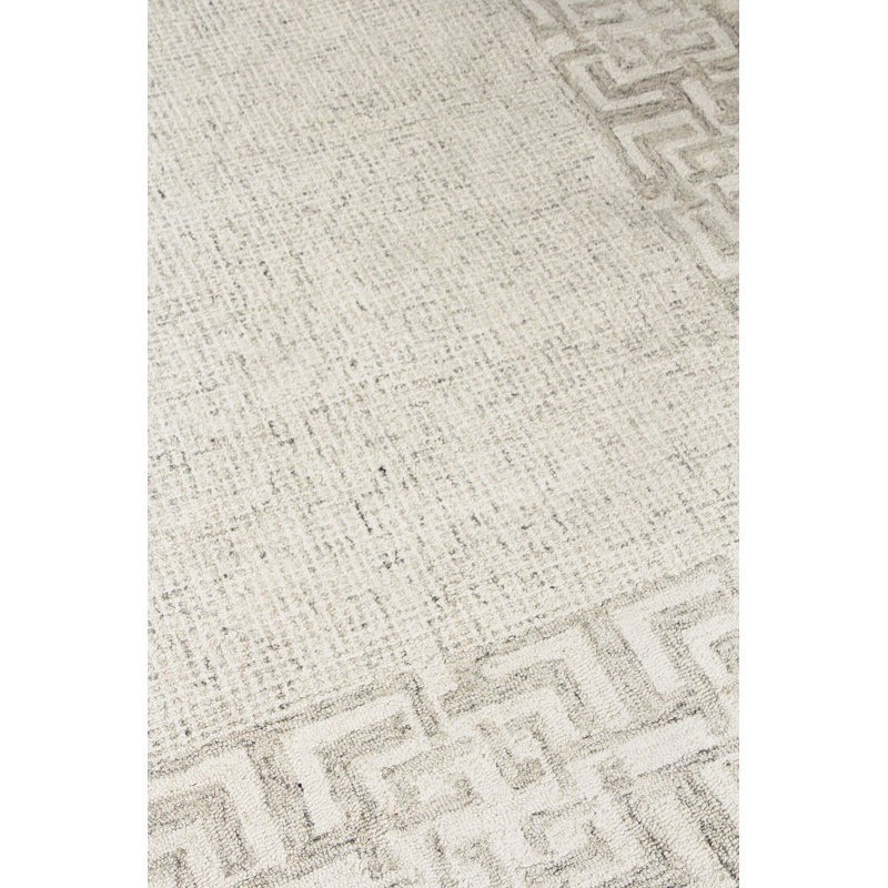 Caprice Area Rug, Taupe/Ivory, Rectangle 8' x 10'