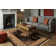 Tapis noir/beige en laine oakland Cirro