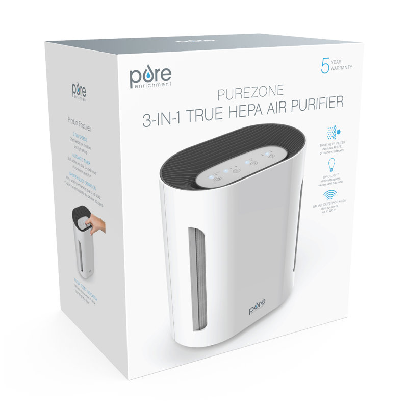 Purificateur d’air avec filtre hepa purezone