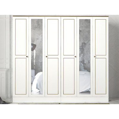 Braggs 4 Door Wardrobe