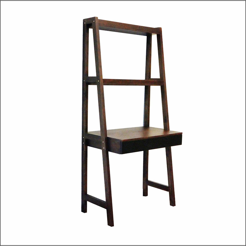 32x20x68" Ladder Desk,  Ladder Style Display Shelf