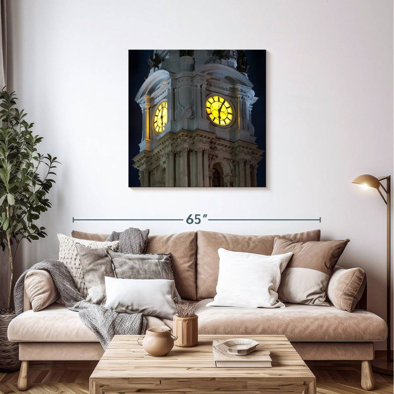 Tour de l'horloge Arney Philadelphia, H 36 po x l 36 po