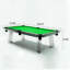 Table de billard en verre trempé transparent 8 pi - feutre vert-130155839-130155845