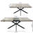 55.11'' -70.86"Retro Rectangular Stretch Dining Table-332851689