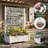 Resin Raised Garden Bed with Trellis-1802761026