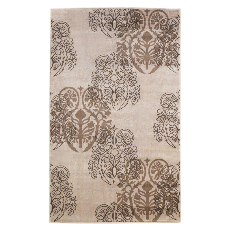 Bloomington Floral Indoor Rug, Rectangle 5' x 7'7"
