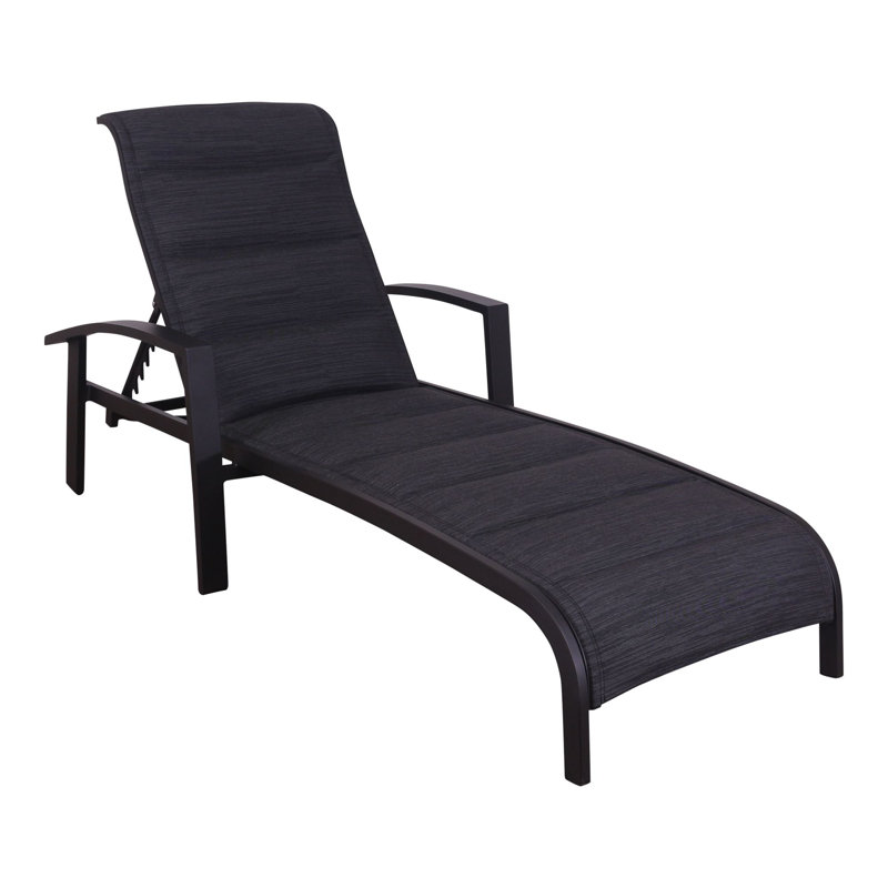 Outdoor Metal Chaise Lounge