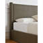 Lit plateforme rembourré Braya Luxury Boucle avec rangement et relevage hydraulique, design arrondi.-123040676-137764082