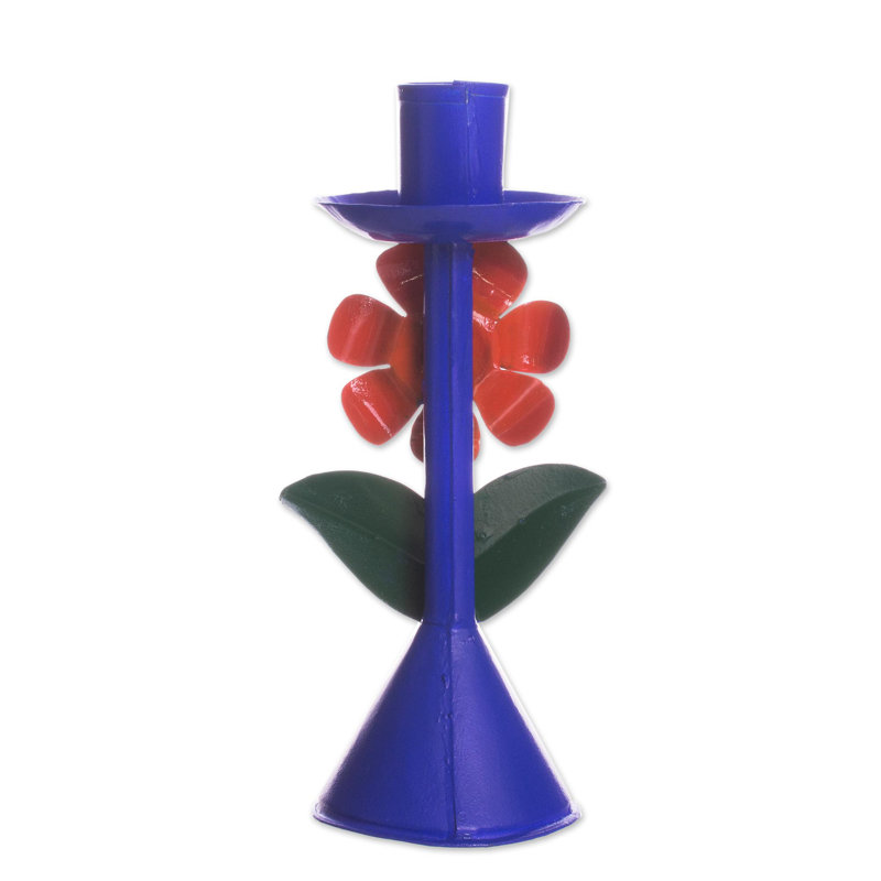7'' H Stainless Steel Tabletop Candlestick