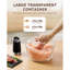 Gravity Electric Salt And Pepper Grinder Set Automatic Shakers Mill Grinder With LED Light BATTERY POWERED Adjustable Coarseness One Hand Operation Upgraded  Capacity