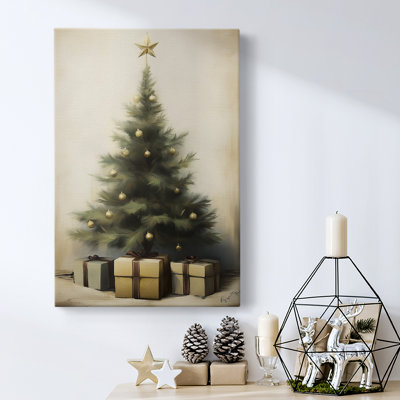 Art des Fêtes de Noël - Toile tendue avec châssis - Série 2-CXV