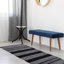 Stewartville Geometric Hand-Woven Flatweave Cotton Bath Rug-1119000590-1186800698