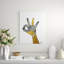 Sign Language II Print by Kelli Ellis-26939062-26939063