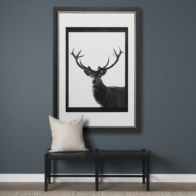 Forest Royal Grand by Matthew Roseveare Hand Embelished Textured Framed Art Photo Matted under Glass