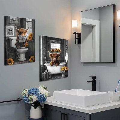 2 Piece Wrapped Canvas Print