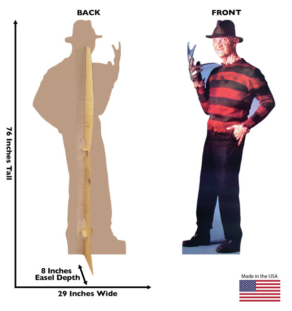 Freddy Krueger from Freddy vs. Jason Official Lifesize Cardboard