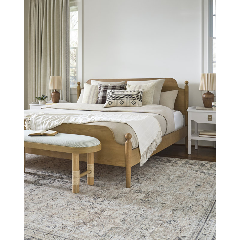 Lakemoore Table Lamp, Brown Base/Tan Shade
