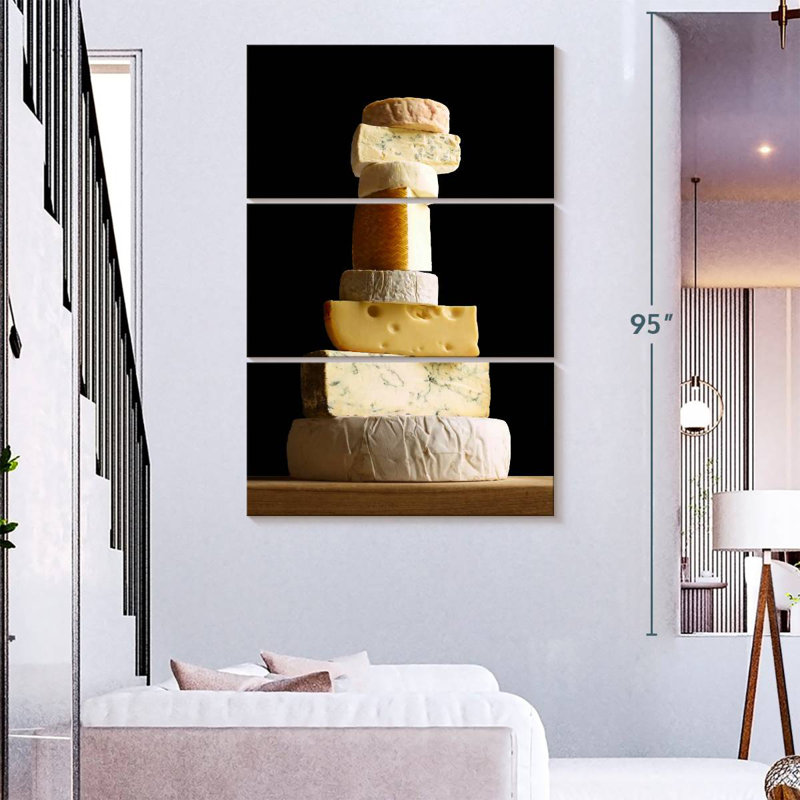 Yarlin Cheese Tower, 57" H x 36" W
