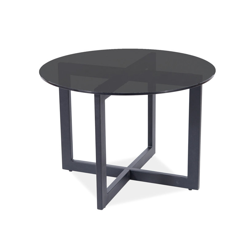 Danese Cross Legs Coffee Table, 45cm H x 60cm W x 60cm D