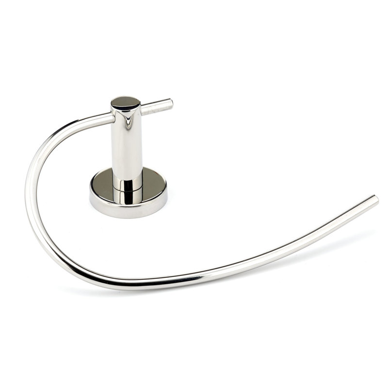 Bridgeport Towel Ring, Polished Stainless Steel
