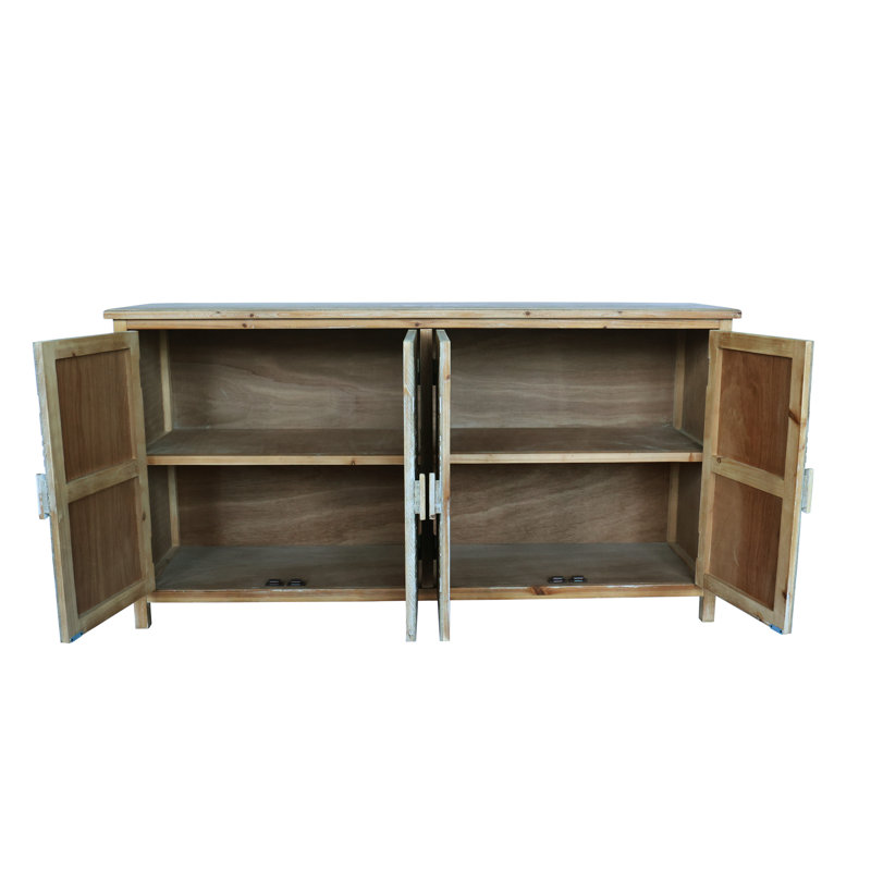 Armoire 60 "pour vestibule brun et blanc antique avec solutions de rangement pratiques