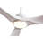 42" White Modern Ceiling Fan with Light and Remote APP-1243717403
