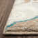 Mountview Geometric Cerulean Blue/Taupe/Ivory Area Rug