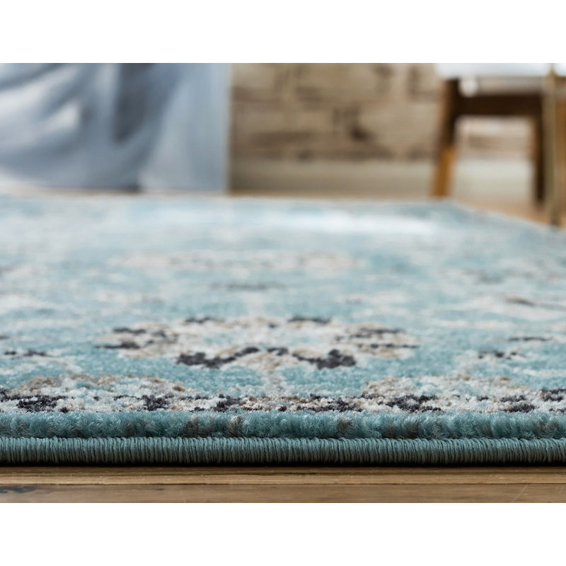 Tapis oriental Kasha, Tapis de couloir 2 pi 2 po x 6 pi