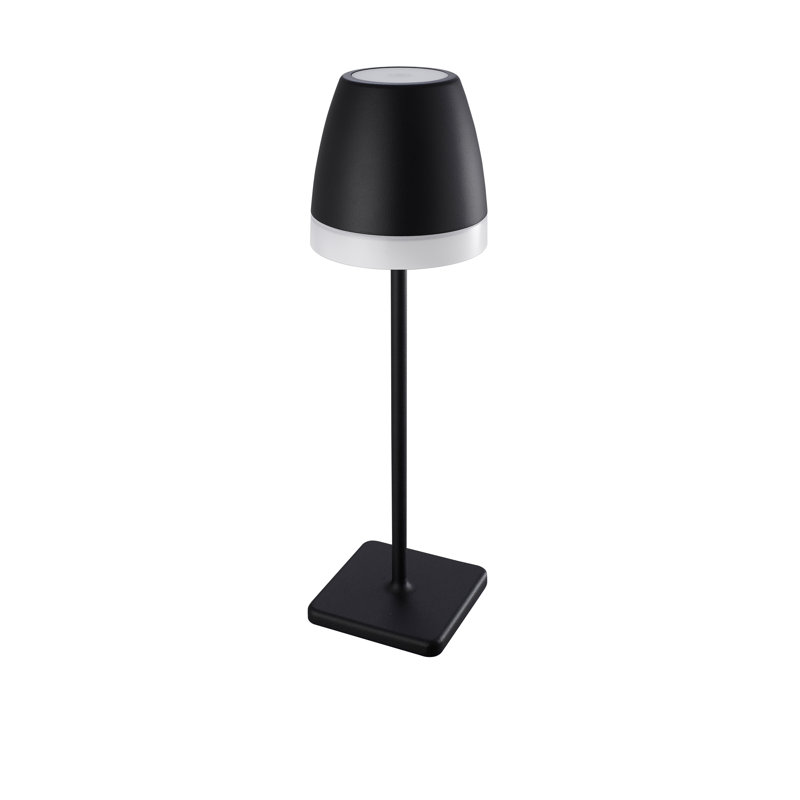 Metal Buffet Lamp, Black