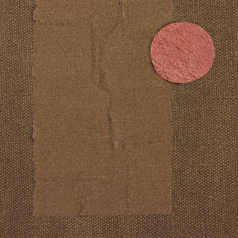 Orbit Vol. 2 #9 - Umber Painting by Jade Dacay, H 32" x W 24"