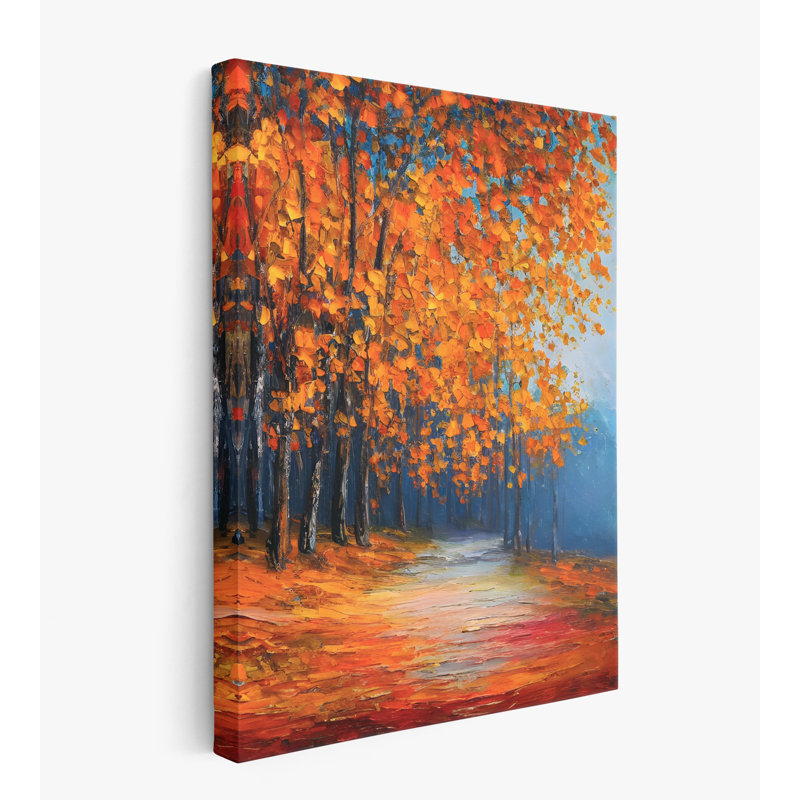 Lumière d'automne, H 32 po x l 24 po