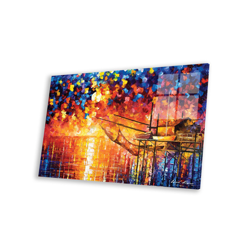 Quai en bois par Leonid Afremov