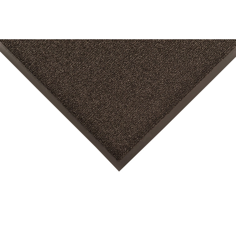 Alke Non-Slip Outdoor Doormat, Brown, Runner 3' x 10'