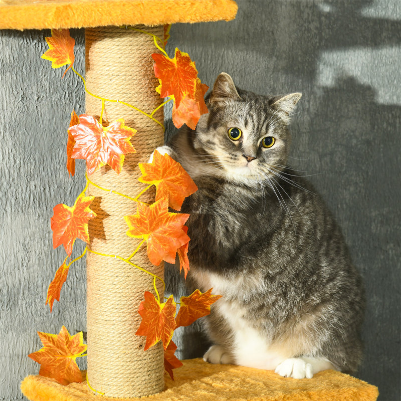 Myla Scratching Post, Orange