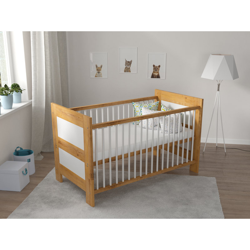 Sperry 2 Cot Bed, Sunset Pine/White