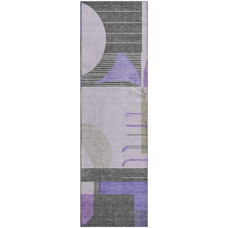 Premium Machine Washable Cordeiro AMF1694 Geometric Rug