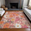 Tapis rosé intérieur / extérieur lavable à la machine Claudian ACN1507-109534722